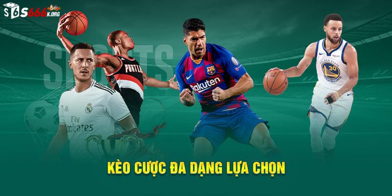 Thoải mại lựa chọn thể loại kèo cược