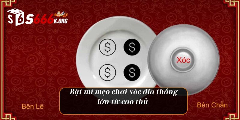 Một số mẹo chơi và cách thức chơi xóc đĩa online