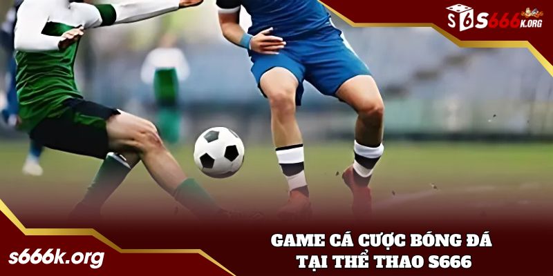 Game cá cược bóng đá tại sân chơi uy tín S666